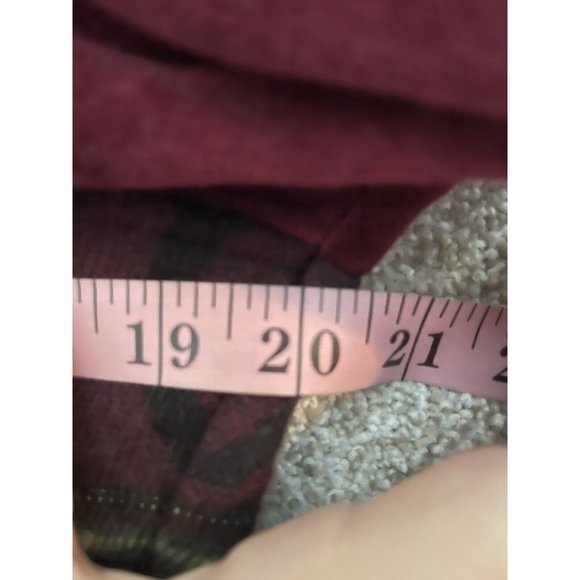 The Royal Collection Women's Colorful Maroon Aztec Open Front Cardigan Size Med - Picture 8 of 9